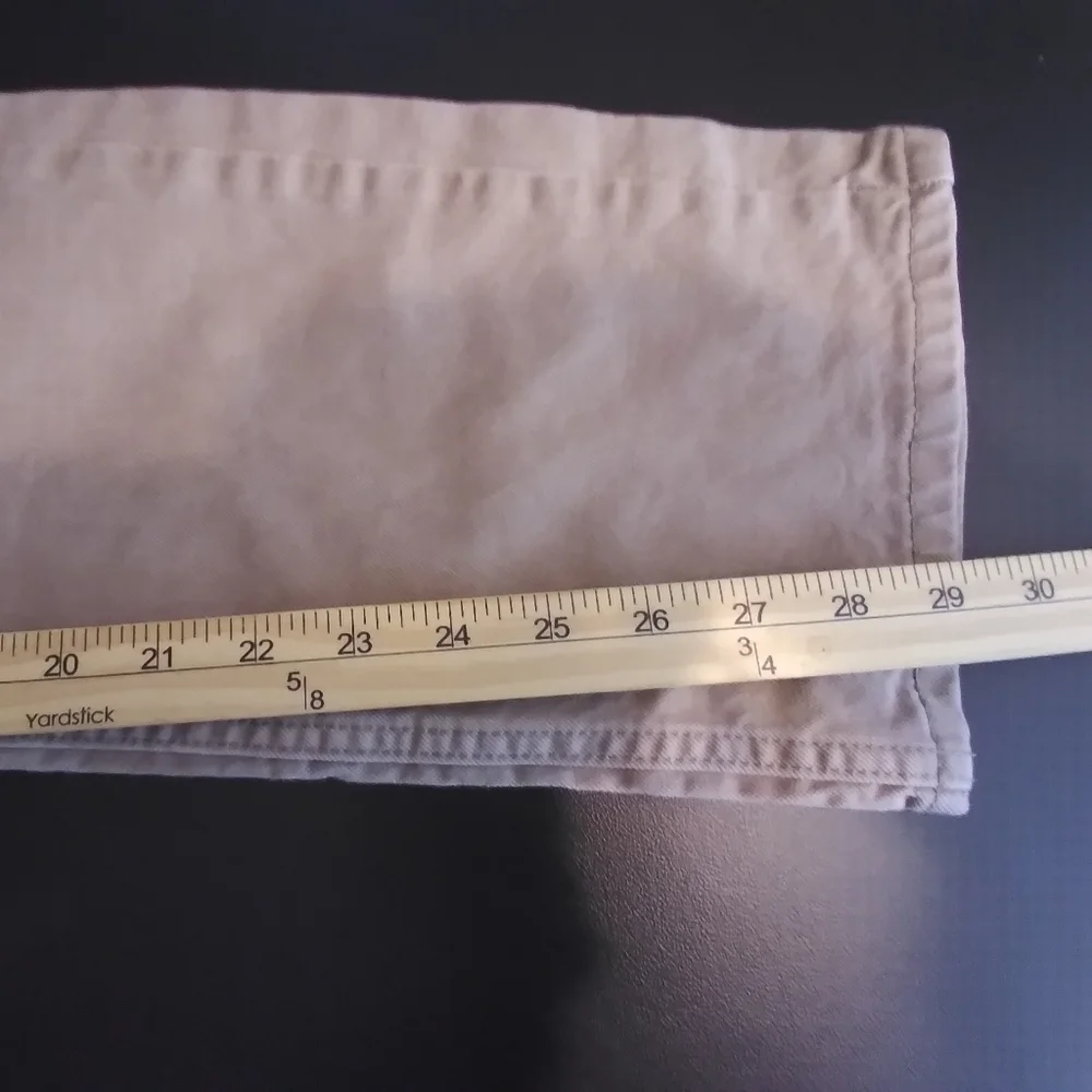 Levis 505 Mens Beige Denim Jeans Size 31/ 30 Western Workwear Performance